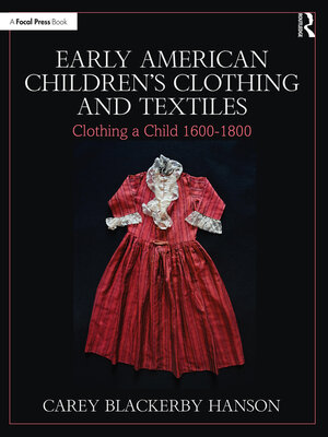 cover image of Early American Children's Clothing and Textiles